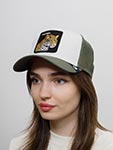 Бейсболка GOORIN BROTHERS арт. 101-1447 (оливковый / белый)
